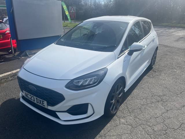 Ford Fiesta 1.0 EcoBoost ST-Line 5dr Hatchback Petrol Frozen White