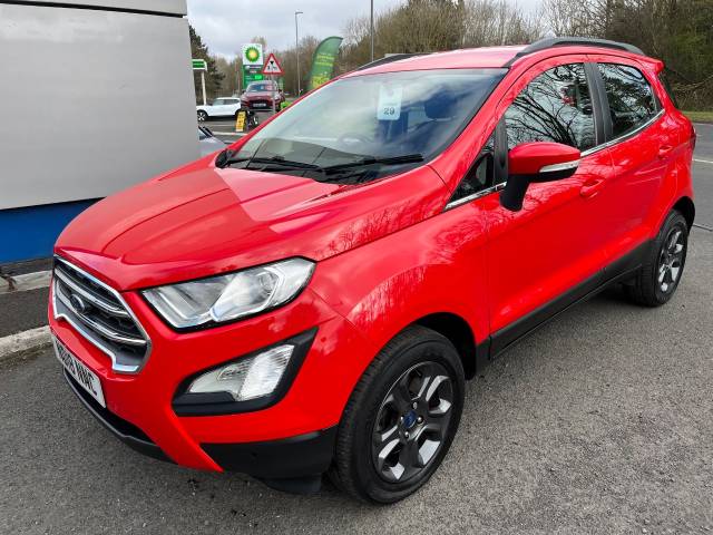 Ford Ecosport 1.0 EcoBoost 125 Zetec Nav 5dr Hatchback Petrol Race Red