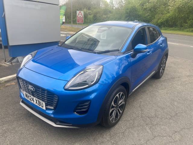 Ford Puma 1.0 EcoBoost Hybrid mHEV Titanium 5dr Hatchback Petrol Desert Island Blue