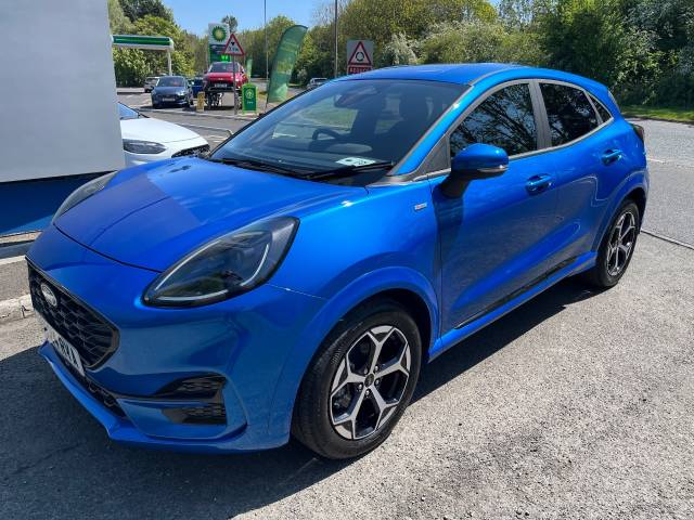 Ford Puma 1.0 EcoBoost Hybrid mHEV ST-Line 5dr Hatchback Petrol Desert Island Blue