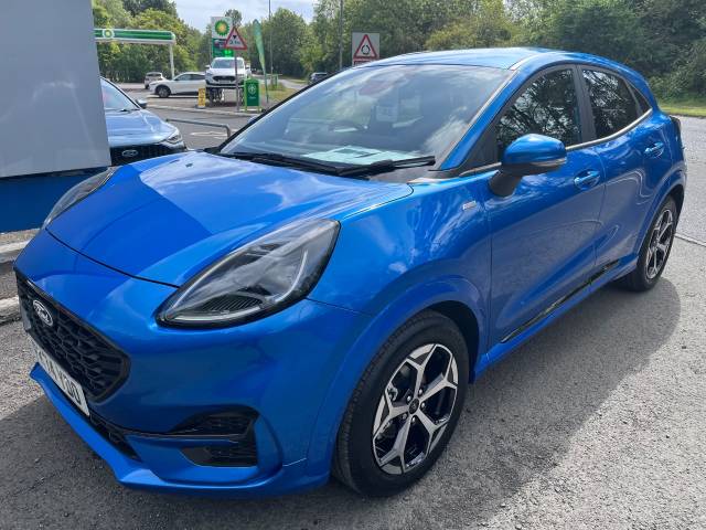 Ford Puma 1.0 EcoBoost Hybrid mHEV ST-Line 5dr Hatchback Petrol Desert Island Blue