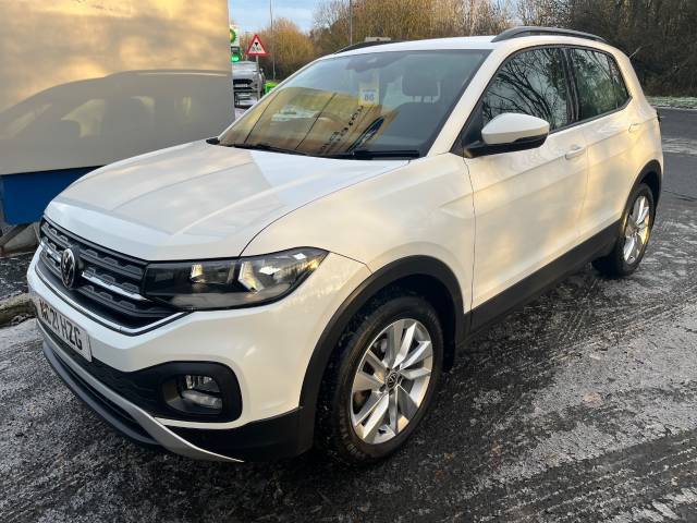 Volkswagen T-cross 1.0 TSI 110 SE 5dr Hatchback Petrol White