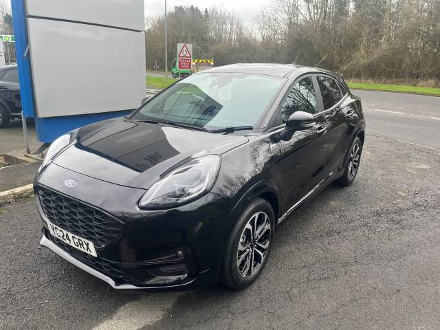 Ford Puma 1.0 EcoBoost Hybrid mHEV ST-Line 5dr Hatchback Petrol Agate Black