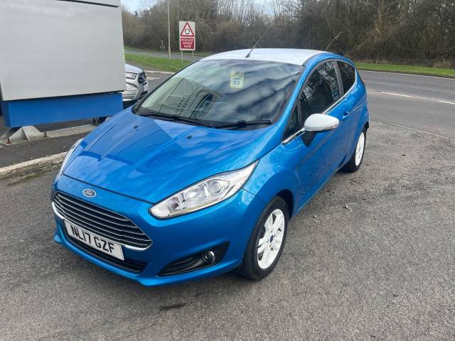 Ford Fiesta 1.0 EcoBoost Zetec Blue 3dr Hatchback Petrol Blue