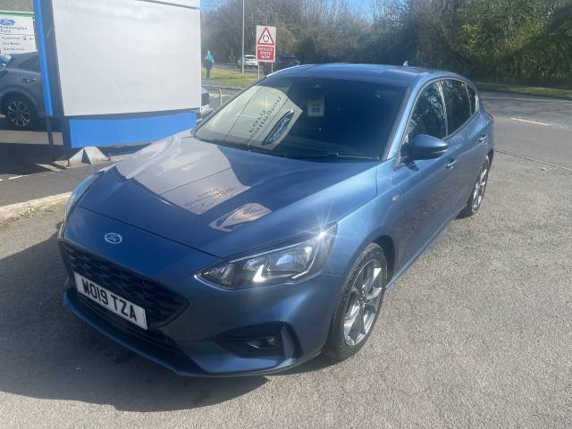 Ford Focus 1.0 EcoBoost 125 ST-Line 5dr Hatchback Petrol Chrome Blue