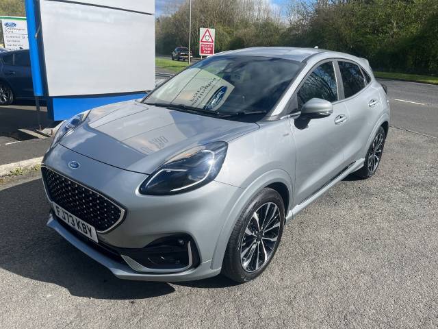 Ford Puma 1.0 EcoBoost Hybrid mHEV ST-Line Vignale 5dr Hatchback Petrol Solar Silver