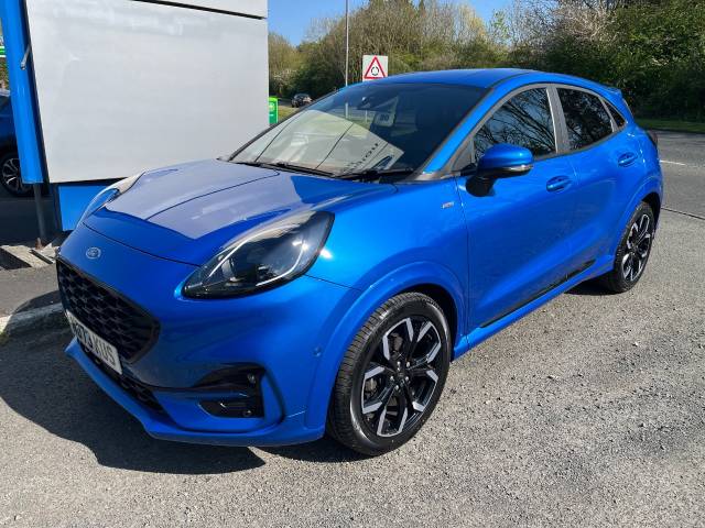 Ford Puma 1.0 EcoBoost Hybrid mHEV ST-Line X 5dr Hatchback Petrol Desert Island Blue