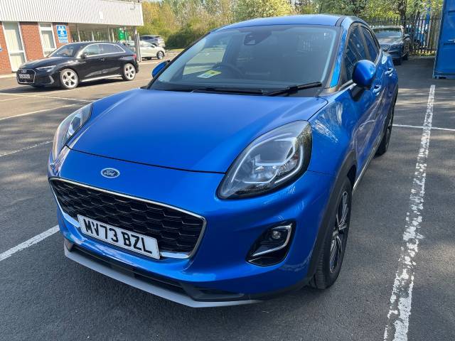 Ford Puma 1.0 EcoBoost Hybrid mHEV Titanium 5dr Hatchback Petrol Desert Island Blue