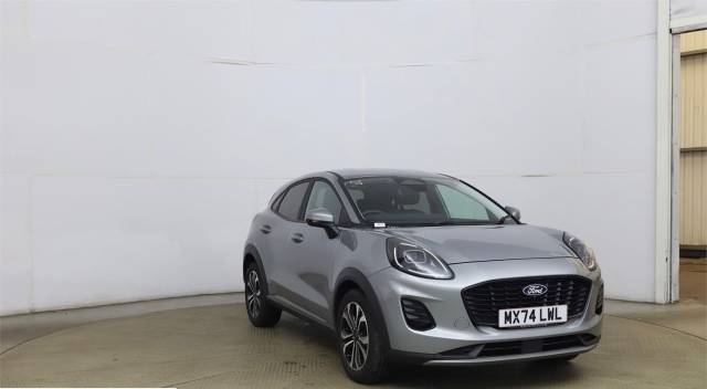 Ford Puma 1.0 EcoBoost Hybrid mHEV Titanium 5dr Hatchback Petrol Silver