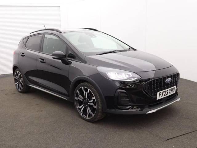 Ford Fiesta 1.0 EcoBoost Hybrid mHEV 125 Active X 5dr Hatchback Petrol Black