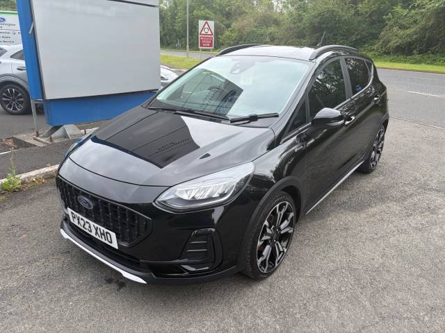 Ford Fiesta 1.0 Hybrid mHEV 125 Active X 5dr Hatchback Petrol Agate Black