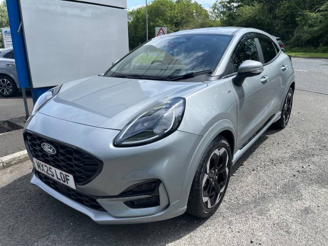 Ford Puma 1.0 EcoBoost Hybrid mHEV 155 ST-Line X DCT 5dr Hatchback Petrol Solar Silver