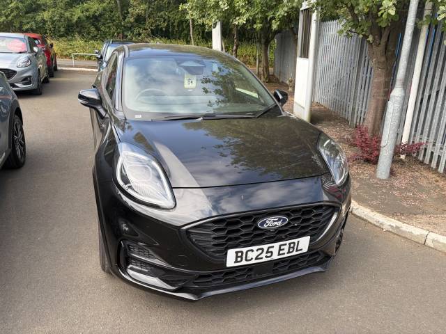 Ford Puma 1.0 EcoBoost Hybrid mHEV ST-Line 5dr Hatchback Petrol Agate Black