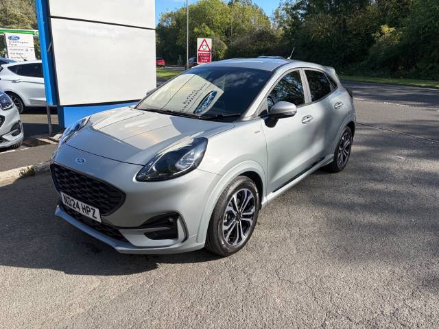 Ford Puma 1.0 EcoBoost Hybrid mHEV ST-Line 5dr Hatchback Petrol Solar Silver