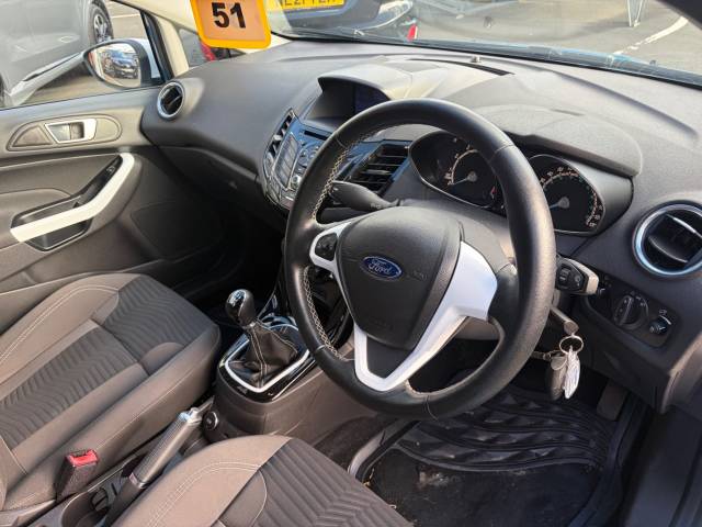 2017 Ford Fiesta 1.25 82 Zetec Blue 5dr