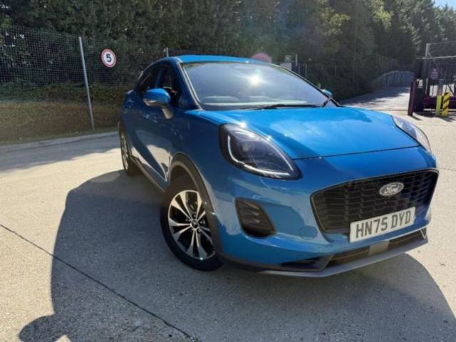 Ford Puma 1.0 EcoBoost Hybrid mHEV Titanium 5dr DCT Hatchback Petrol Blue